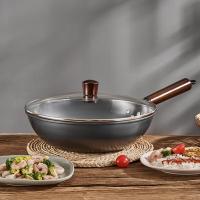 朗赫 铂佧爆炒锅 LH-CG18 直径30cm (单位:个)