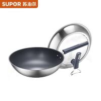 苏泊尔（SUPOR） 炒锅 有钛无涂层 CC32JG3 32cm (单位:个)