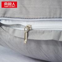 南极人（NanJiren） 绗缝立体枕 亲肤小方格纤维 NJZT250 45*70cm*2 (单位:套) 灰色