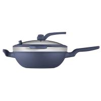 炊大皇 炒锅 CKNQ6432MF 32cm (单位:个) 蓝色