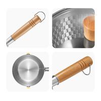 炊大皇（COOKER KING） 不锈钢奶锅 NG22XP 2.3L 22cm 含盖 (单位:个)