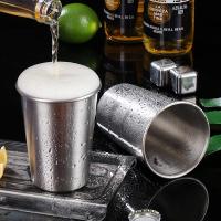 拜杰（BAIJIE） 不锈钢 啤酒杯 350ML 5.5*10.5*8CM (单位:个)