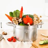 康巴赫 汤锅 加厚304不锈钢 TOUC22A1 31.5cm 5L含盖 (单位:个)