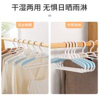 美丽雅（MARYYA） 衣架 可伸缩 HC092679 10支装 (单位:套) 蓝色