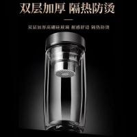 百斯克 尊享茶水分离双层玻璃杯 BSK-BB702840 320ml (单位:个)