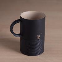 万仟堂 望杯 陶瓷杯 500ml (单位:套) 黑色
