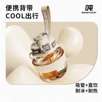 吨吨（BOTTLED JOY） 健身水杯 沙滩派对 0.6L (单位:个) 沙色