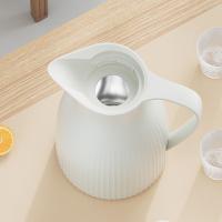 巴米樂（BURNELL） 物岚家居五件套 BNL-HT119 保温壶1000ml+玻璃杯200ml*4 12套/箱 (单位:套) 烟云白