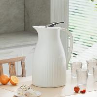 巴米樂（BURNELL） 物岚家居五件套 BNL-HT119 保温壶1000ml+玻璃杯200ml*4 12套/箱 (单位:套) 烟云白