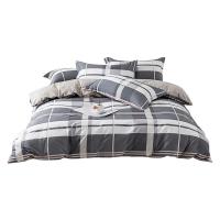 弗切尔珀榕 床上套件四件套 格子纯棉条格 FJD0240949 200*230cm (单位:套) 流光时速