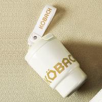 康巴赫（KOBACH） 便携保温咖啡杯 LPB38B02 380ml (单位:个) 白金色