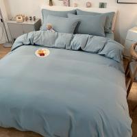 雅鹿 加厚磨毛四件套 YLTJ046 被套200*230cm床单230*230cm枕套48*74cm*2 (单位:套)