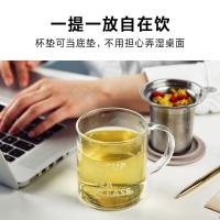 北鼎  L杯 玻璃杯泡茶壶 150ml2个装 透明（单位：组）