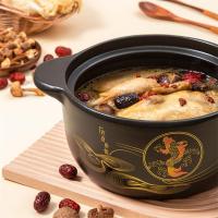 康厨亚（KANGCHUYA） KX6907 欢喜鱼跃养生陶瓷煲 4.6L（单位：个）黑色