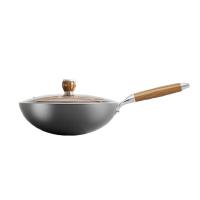 双枪（Suncha） DG10153 澳洲进口精铁无涂层不沾锅 32cm （单位：只）