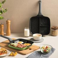 炊大皇（COOKER KING） JG26ZC 竹青石早餐煎盘 锅具 26cm 松石绿（单位：个）