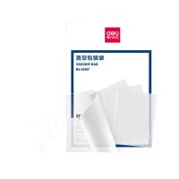 得力（deli）14917真空包装袋 30*40cm 50片/盒（单位：盒）本色
