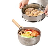 炊大皇（COOKER KING） JA20SP 日式铝制雪平锅 带蒸屉 口径20cm （单位：套）