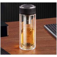 万象 V21L 带滤网双层玻璃杯 410ML (单位: 个)