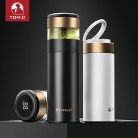 特美刻（TOMIC） TW60051S 茶水分离保温杯 银内胆 370ml(单位：个) 白色