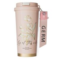 格沵（GERM） GE-23AW-B47GERM 铃兰系列闪耀保温杯 500ml（单位：个）雾粉