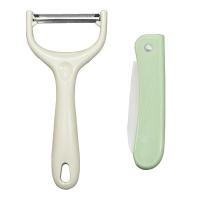 贝格帝 BGD-CF6002 厨房小工具两件套 削皮刀13.5cm+折叠水果刀17.5cm（单位：套）