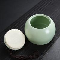 金镶玉  年年有余 仿宋汝窑  茶叶罐 约800ml （单位:个）