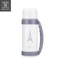 火象（Fire elephants） HXB-YZ004 菲儿304不锈钢旅行杯壶套装 珍珠白杯500ml 壶1200ml 白杯500ml 壶1200ml（单位：套）珍珠白
