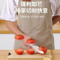 拜格（BAYCO）  BD31418 刀具套装六件套 切片刀29.5cm+水果刀29.5cm+厨用剪20cm+刀刨13.5cm+刀座20.8cm+磨刀棒31.5cm（单位：套）