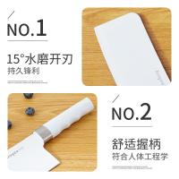 拜格（BAYCO）  BD31418 刀具套装六件套 切片刀29.5cm+水果刀29.5cm+厨用剪20cm+刀刨13.5cm+刀座20.8cm+磨刀棒31.5cm（单位：套）