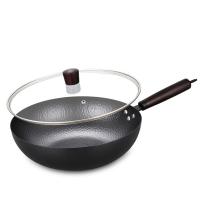 艾逸瑶选 CJ-21007 吉纳维亚锻打锅炒锅（配盖） 32CM（单位：个）
