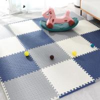 墨斗鱼 泡沫拼接 地垫 30*30cm 白色*5+灰色*6+青色*5 16片/包 （单位：包）