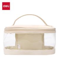得力（deli） 64869 方形手提收纳袋 210*150*120mm(单位：个) 白色
