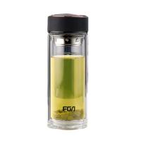 富光（FUGUANG） 双层玻璃泡茶 玻璃杯 500ml 雅黑（单位：个）