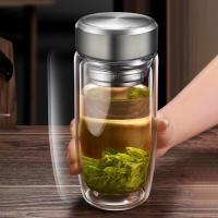 斯弥儿 SMR-05-BZ 鹅蛋双层玻璃杯 320ml (单位:个)