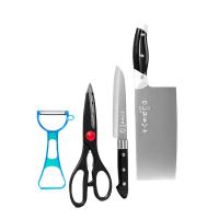 十八子作 SC-043 锋悦刀具组合 四件(单位：套) 剪刀+削皮刀+水果刀+菜刀