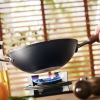 爱仕达（ASD） CF32A13WG 锈不了新四代精铁炒锅 直径32cm 黑色（单位： 套）