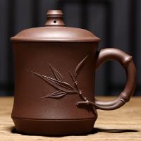 金镶玉 竹韵杯 陶瓷杯 450ml 褐色（单位：套）