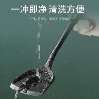 拜格（BAYCO） KJ3534 硅胶汤勺 29.5*8.8cm（单位：个） 黑色