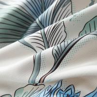 富安娜（fuanna）春涧鹊语 纯棉四件套（被套203*229cm+床单230*240cm+枕套74*48cm*2个）(单位：套)
