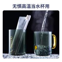 四万公里 SW7605 轻奢洗漱杯 7.5*20cm(单位：个) 透绿