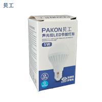 贝工 BG-SQP05W LED声光控灯泡 E27 5W (单位:个)