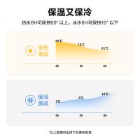 北鼎 弹盖杯 保温杯 300ml 燕麦白（单位：个）