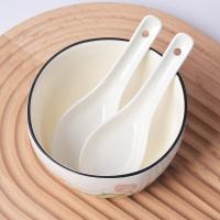 贝格帝 BGD-YJ08 郁见美好餐具套装陶瓷 4碗4勺 （单位：套)