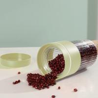 艾逸瑶选 CJ-21075 晶萃系列百变储物罐3件套 储物罐500ml*2 (可扩容至700ml)+储物罐1000ml*1 (可扩容至1200ml) 绿色  新旧包装随机发货 (单位:套)