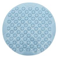 大江 圆圈圈 PVC浴室防滑垫 地垫 55*55cm 蓝色（单位：张）