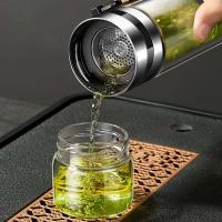 艾逸瑶选 CJ-21053 茶水分离杯 420ml 新旧包装随机发货 (单位:个)
