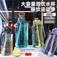 百斯克 BSK-9111 塑料杯 1500ml 蓝色 （单位:个）