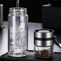 艾逸瑶选 CJ-21053 逸生活茶水分离杯 420ml（单位：个）新老包装随机发货