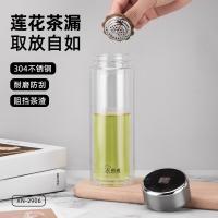 希诺 XN-2906 双层高硼硅玻璃杯 315ML（单位：个）